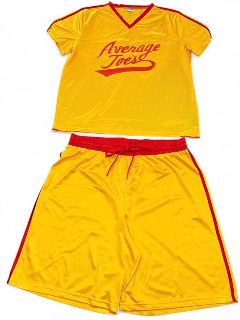 DodgeBall Average Joe's Jersey & Shorts Costume Set Adult XL